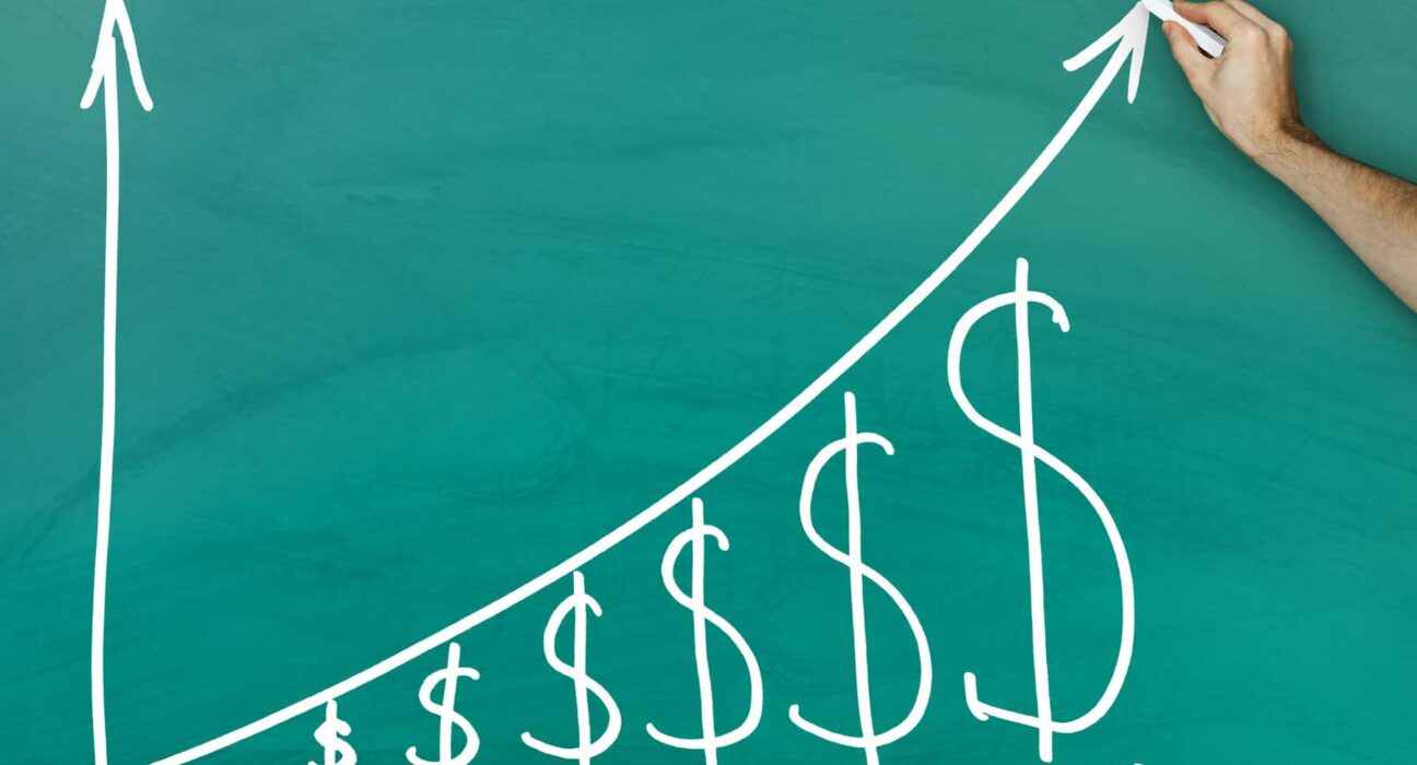 dividends grow over time